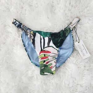 Christian Lacroix Swiminista Jardin Exo  Chic Wise Bikini  bottom. Size Small. N